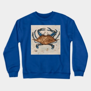 Blue Crab Crewneck Sweatshirt